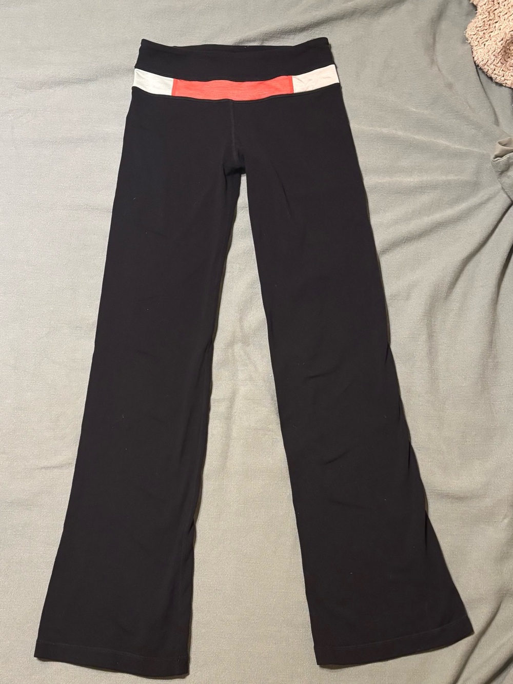 lululemon athletica Black Flare Groove Pants (vintage)
